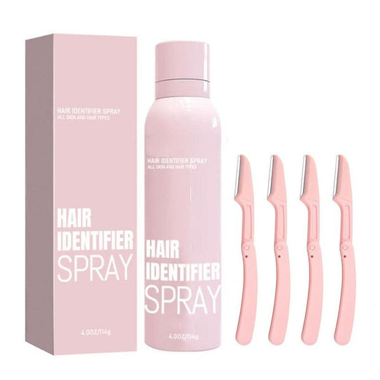 ✨ Dermaplaning Prep Kit – Hair Identifier Spray + Precision Razor