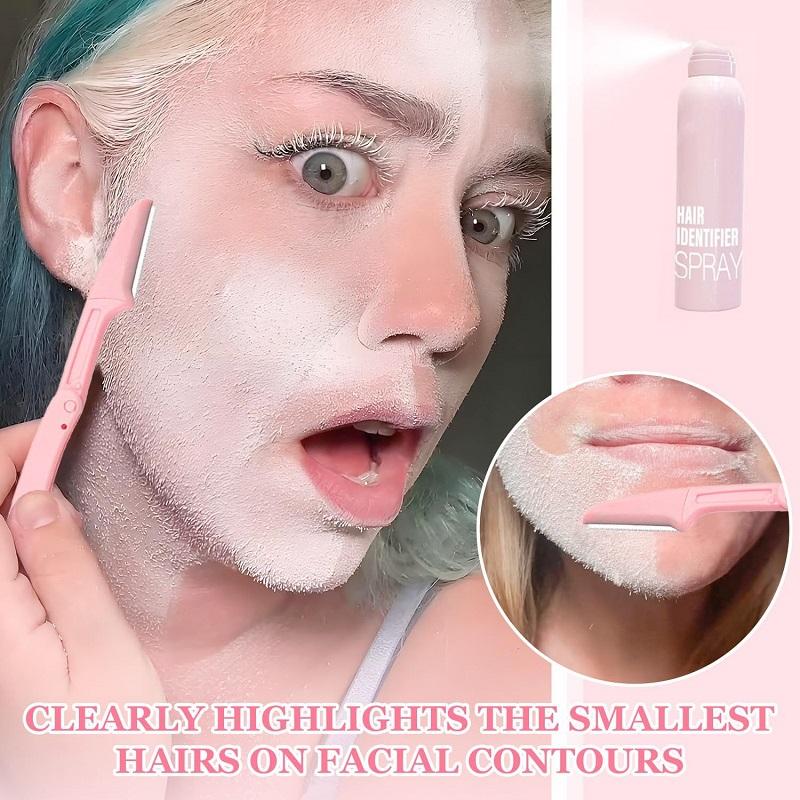 ✨ Dermaplaning Prep Kit – Hair Identifier Spray + Precision Razor